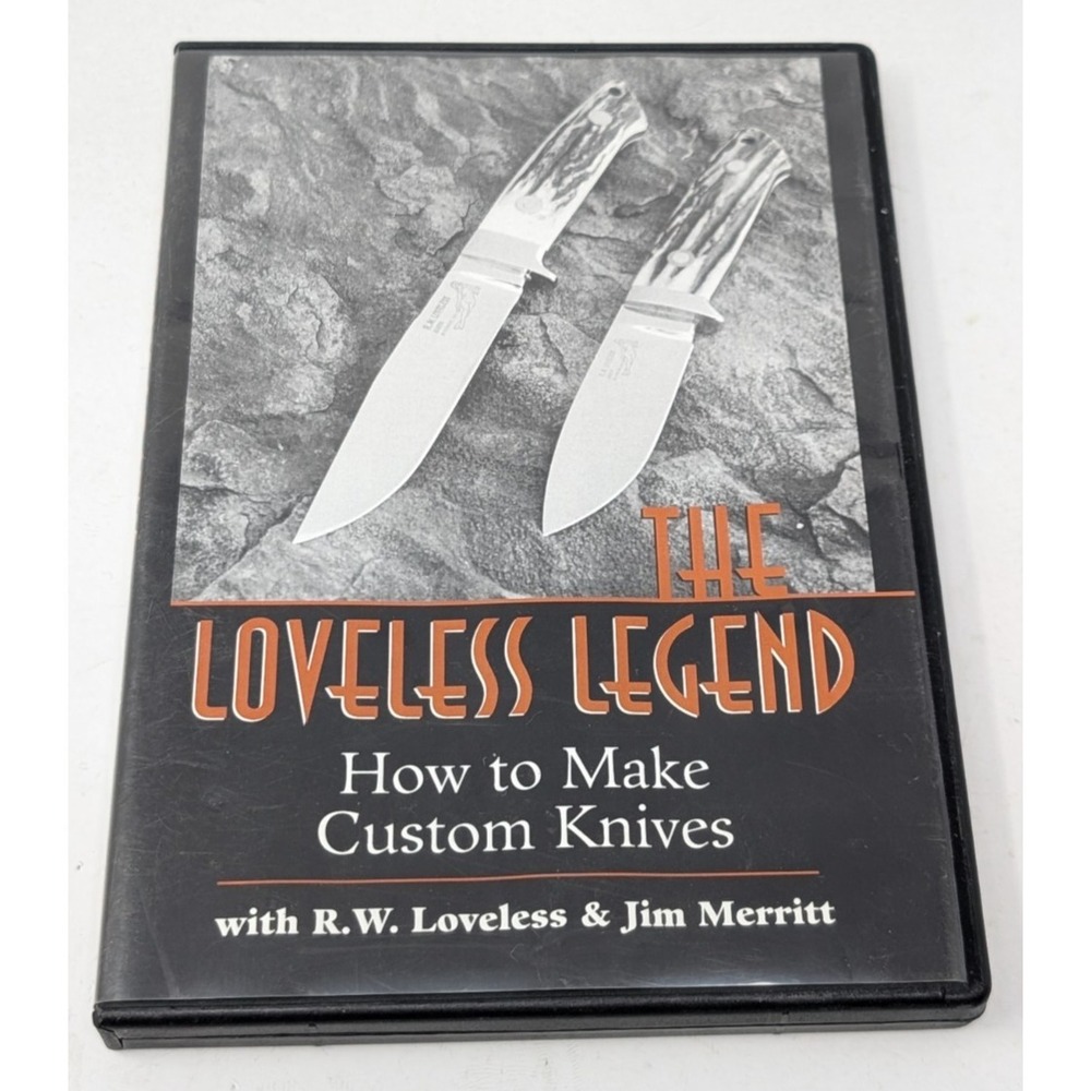 The Loveless Legend How to Make Custom Knives  Instructional DVD Paladin Press